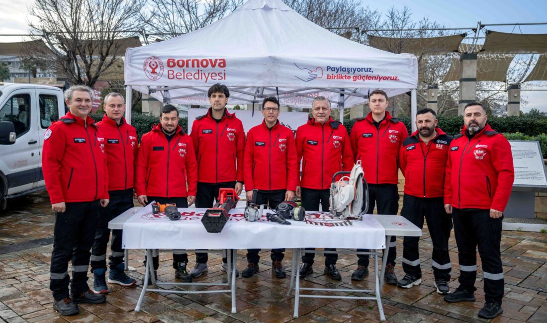 Bornova Belediyesi Arama Kurtarma Ekibi (BAK), AFAD akreditasyon sürecini başarıyla