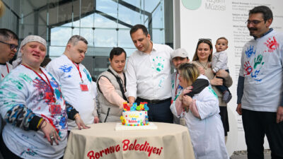 Bornova’da sevginin izleri toprağa kazındı Bornova’da 21 Mart Dünya Down Sendromu Günü kapsamında Yeşilova Höyüğü