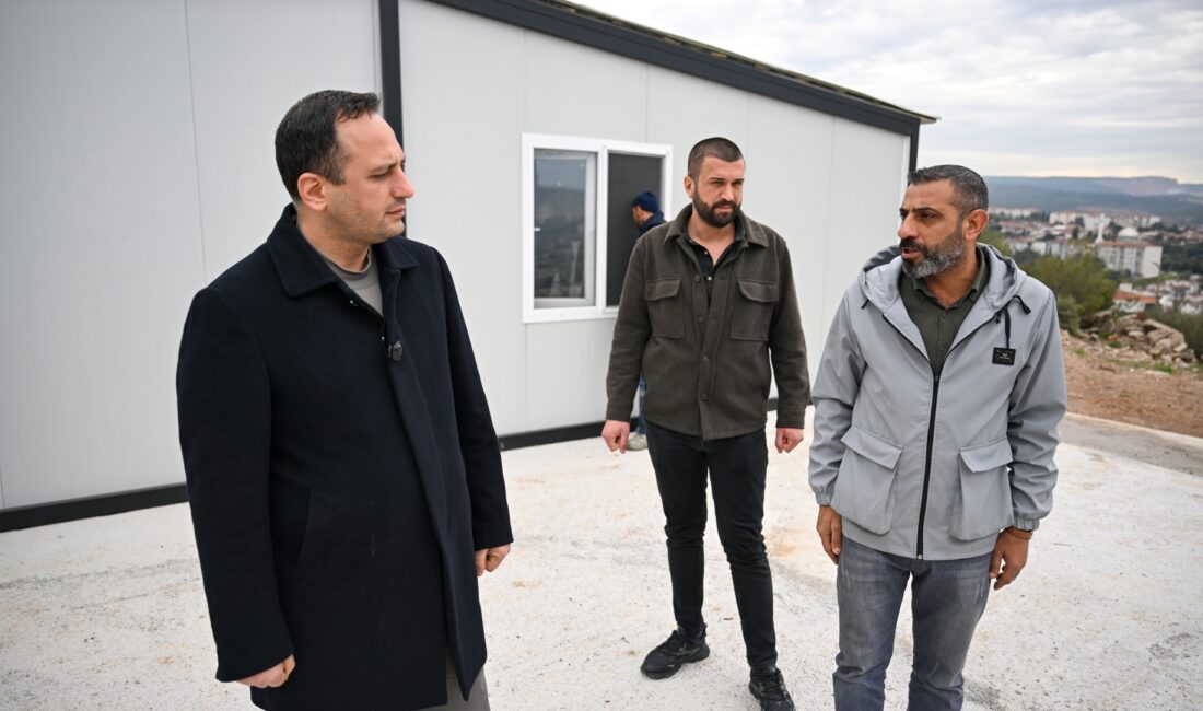 Bornova Belediye Başkanı Ömer Eşki, Erzene Mahallesi İZYUVA bölgesinde yapılacak