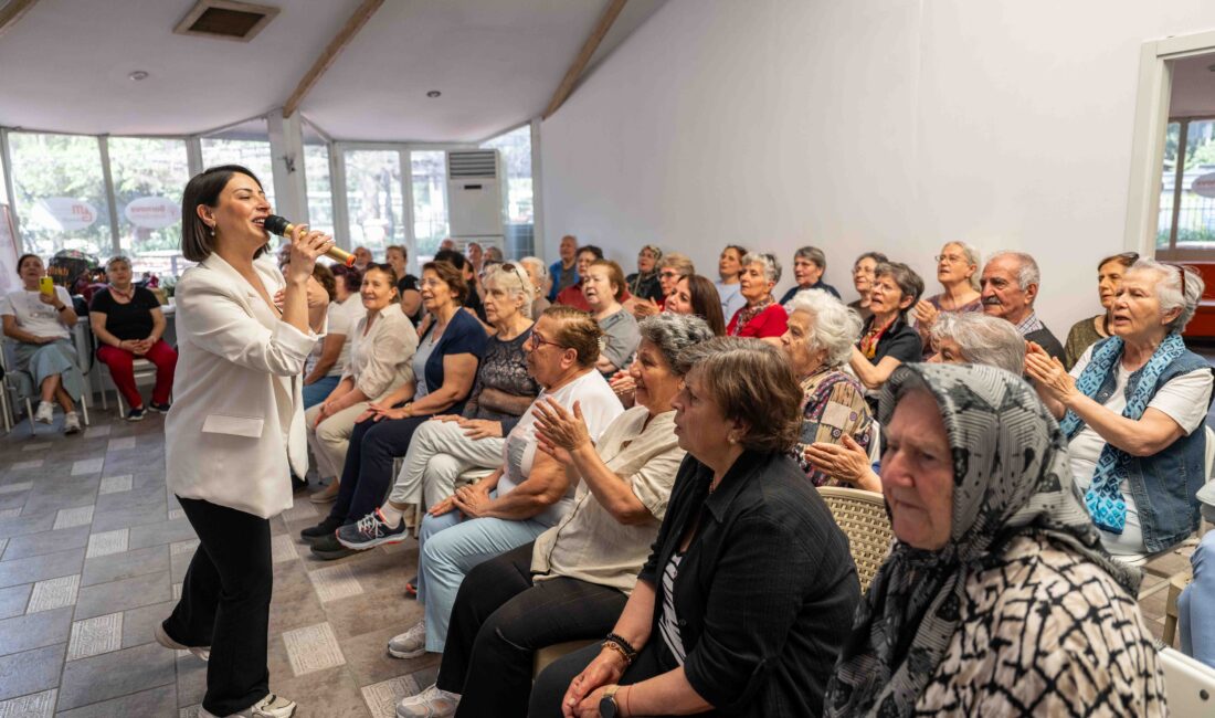 Bornova Belediyesi’nin ileri yaş bireylerin sosyal yaşamdan kopmadan aktif ve