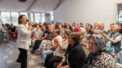 Bornova Belediyesi’nin ileri yaş bireylerin sosyal yaşamdan kopmadan aktif ve