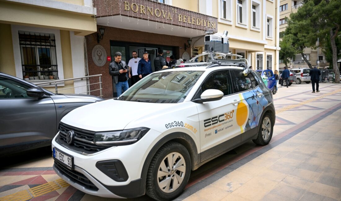 Bornova Belediyesi, Netcad 360 teknolojisiyle ilçenin cadde ve sokaklarını 360°