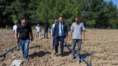 Bornova Belediyesi, 7 Kent Bostanı’nın ardından Yakaköy Doğal Tarım Çiftliği’ndeki