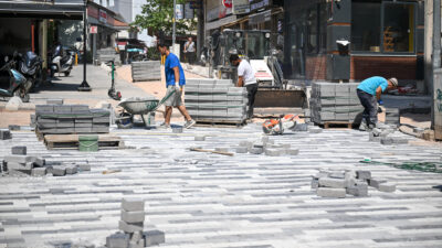 Bornova Belediye Başkanı Ömer Eşki, Tarihi Çarşı ve Köşkler Bölgesi'nde