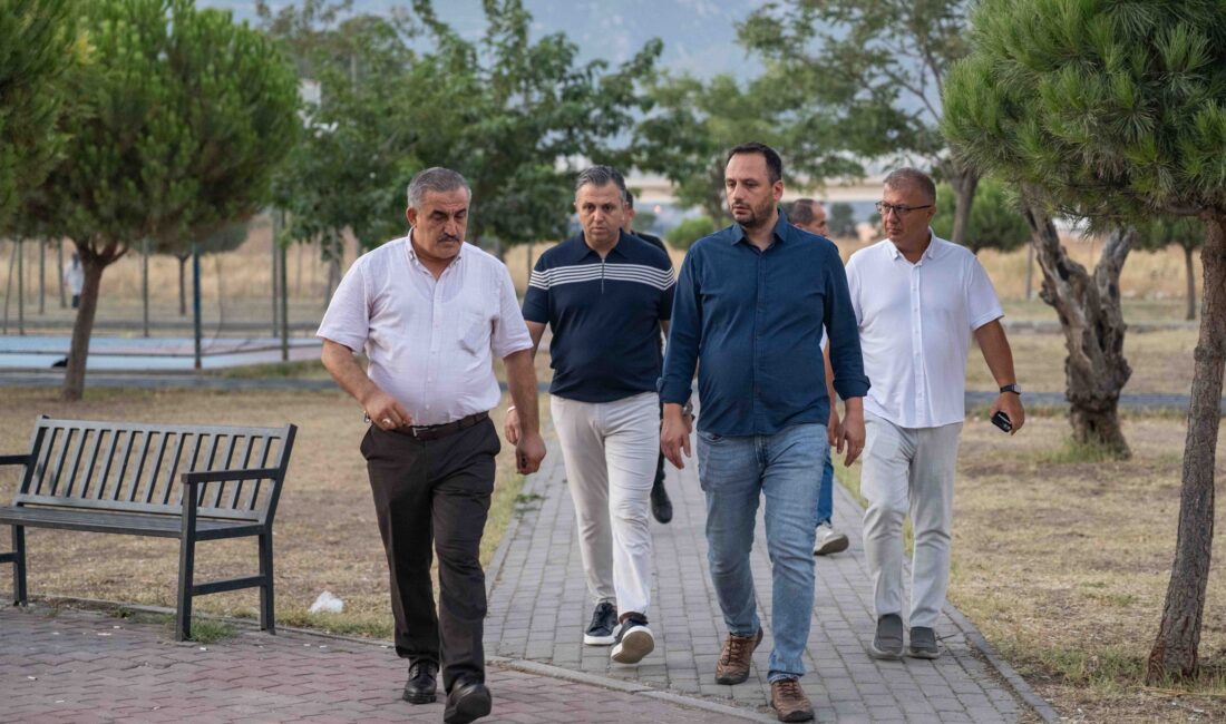Bornova Belediye Başkanı Ömer Eşki, Doğanlar Mahallesi’nde kentsel dönüşüm ve
