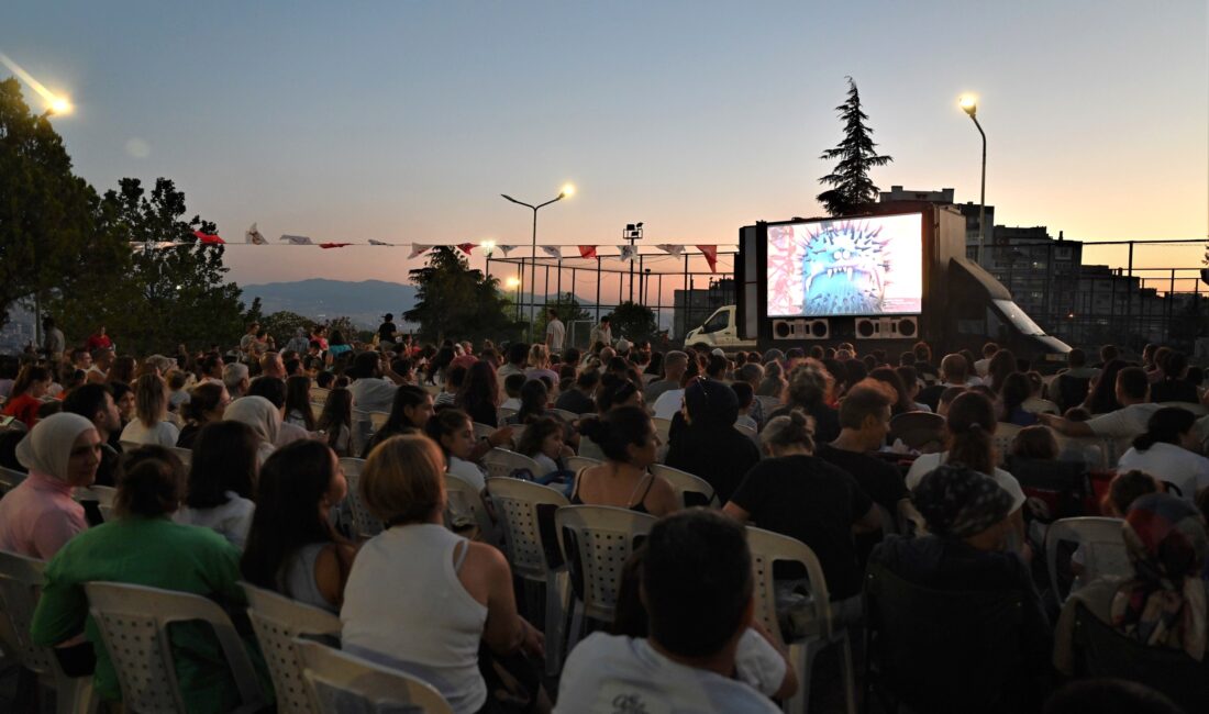 Bornova Belediyesi’nin Açık Hava Sineması Yaz Animasyon Film Günleri, Evka-4’te